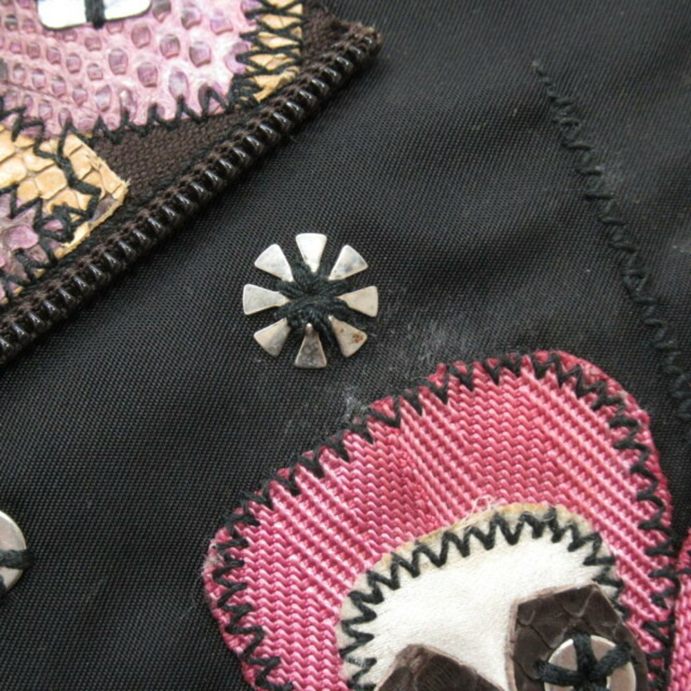 Prada Shoulder Bag Python Leather Black - image 6